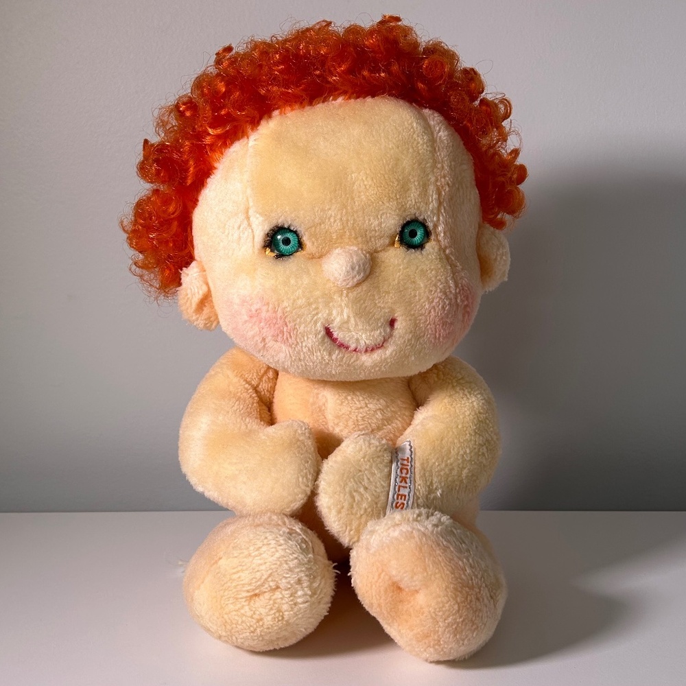Vintage 80s Kenner Hugga Bunch Plush Doll Tickles